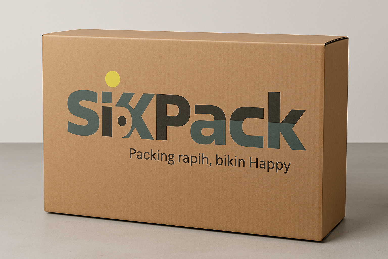 Custom Kardus Corrugated Sixpack - Solusi Kebutuhan Packaging Custom Kemasan dan Bungkus